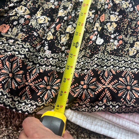 Angie Tiered floral maxi dress sz Small - Picture 9 of 10